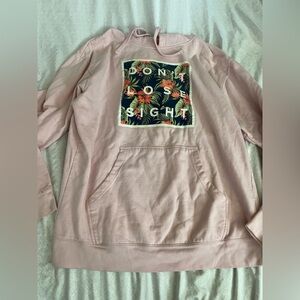 independent trading company don’t lose sight pink hoodie